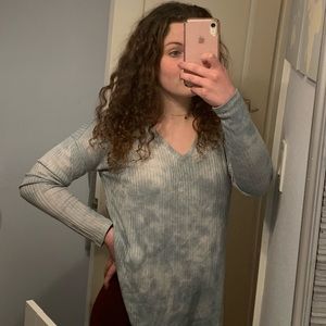 Soft Ribbed American Eagle Long Sleeve